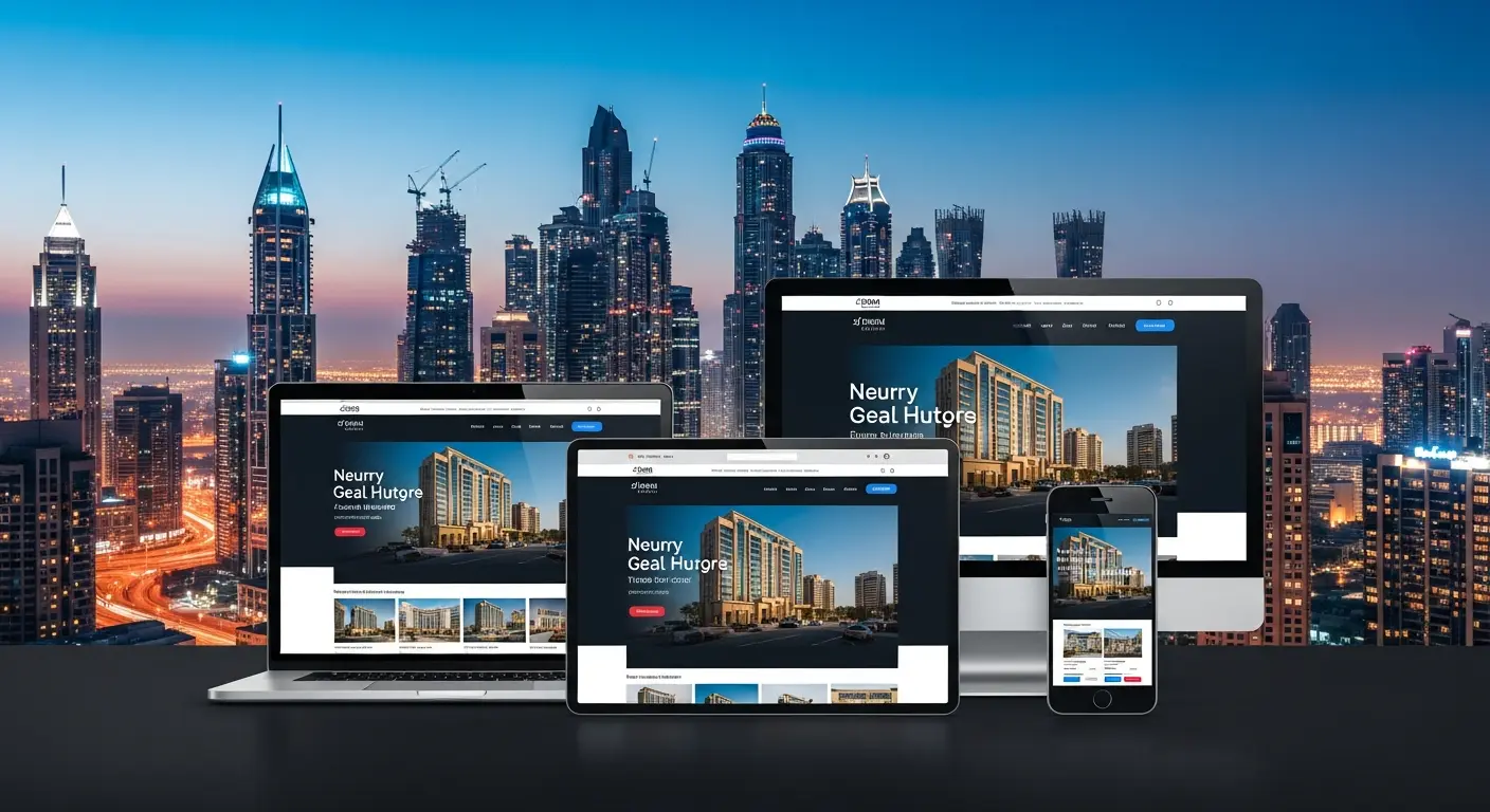 Real Estate Web Design Dubai