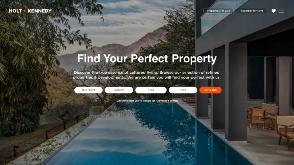 Realestate Website Design company dubai