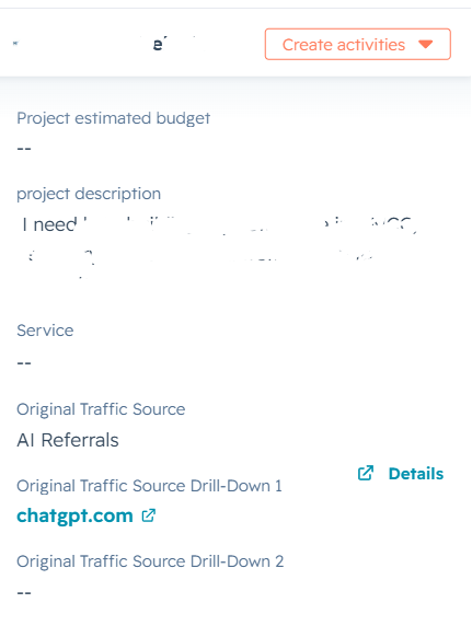 CHATGPT LEAD SOURCE